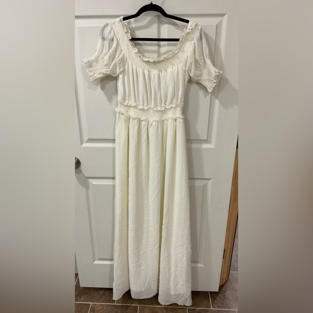 Baltic Born Cream Maxi Dress